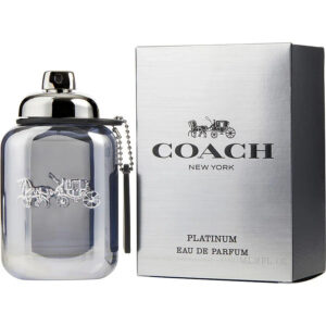 Coach Platinum Eau de Parfum for Men – 2.0 oz