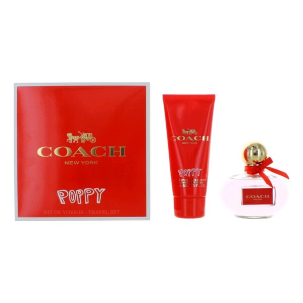 Coach Poppy 2 piece Eau de Parfum for Women – 2 piece gift set