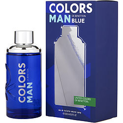 Colors De Benetton Blue EDT Spray 6.8 oz for Men