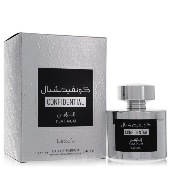 lattafa Confidential Platinum Eau de Parfum for Men