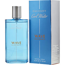 Cool Water Wave by Davidoff EDT SPRAY 4.2 OZ for MEN