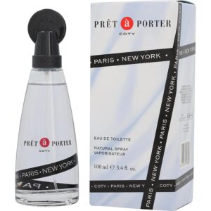 Coty Pret A Porter Eau de Toilette for Women – 3.4 oz