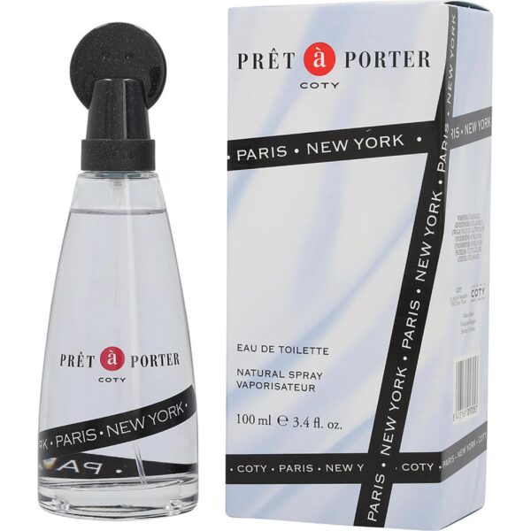 Coty Pret A Porter Eau de Toilette for Women – 3.4 oz