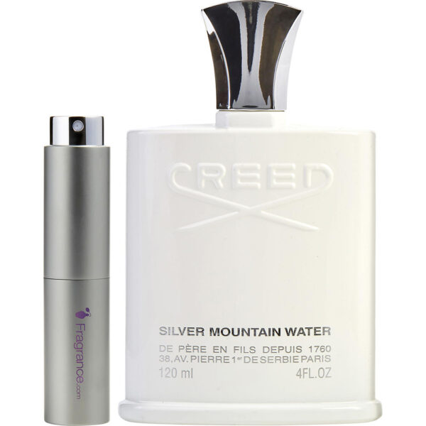 Creed Silver Mountain Water TRAVEL Eau de Parfum for Men – 0.27 oz
