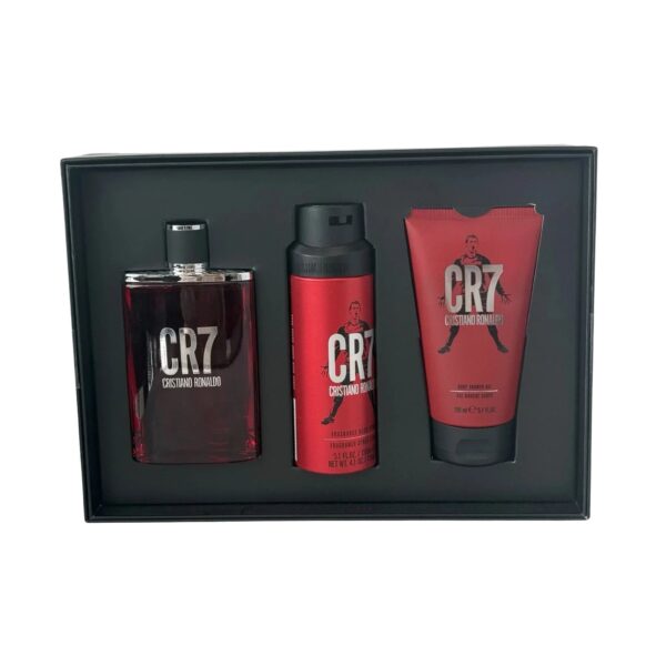 Cristiano Ronaldo CR7 3 piece Eau de Toilette for Men – 3 piece gift set