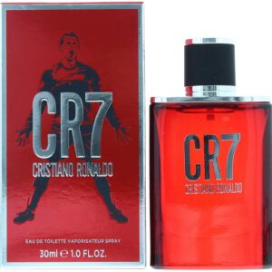 Cristiano Ronaldo CR7 Eau de Toilette for Men – 1.0 oz