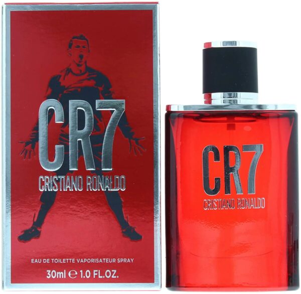 Cristiano Ronaldo CR7 Eau de Toilette for Men – 1.0 oz
