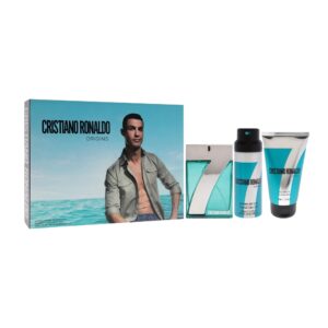 Cristiano Ronaldo CR7 Origins 3 piece Eau de Toilette for Men – 3 piece gift set