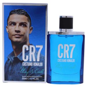 Cristiano Ronaldo CR7 Play It Cool Eau de Toilette for Men – 1.7 oz