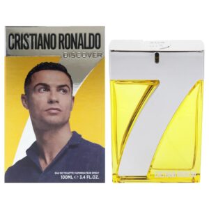 Cristiano Ronaldo Discover Eau de Toilette for Men – 3.4 oz