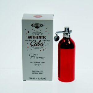 Cuba Authentic Flame Men's Eau de Toilette Spray 3.3 oz