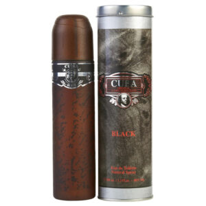 Cuba Black Eau de Toilette for Men – 3.3 oz