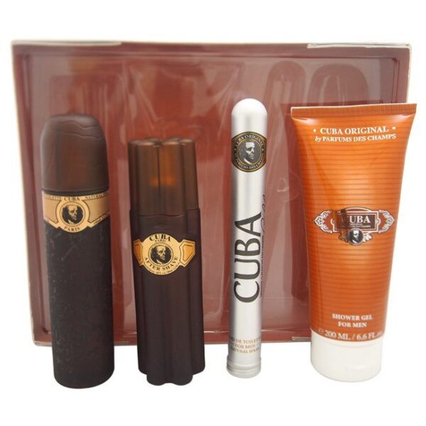 Cuba Gold 4 Piece Eau de Toilette for Men