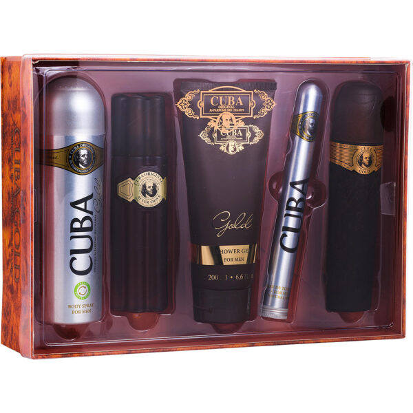 Cuba Gold for Men Complete Fragrance Collection Set