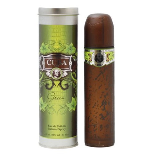 Cuba Green Eau de Toilette Spray for Men | 3.4 oz