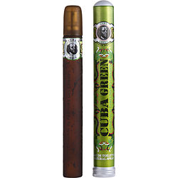 Cuba Green EDT Spray for Men - 1.17 oz Cologne
