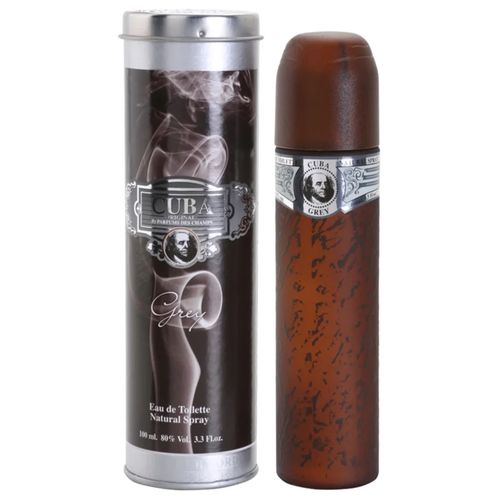 Cuba Grey Eau de Toilette Spray for Men - 3.4 oz