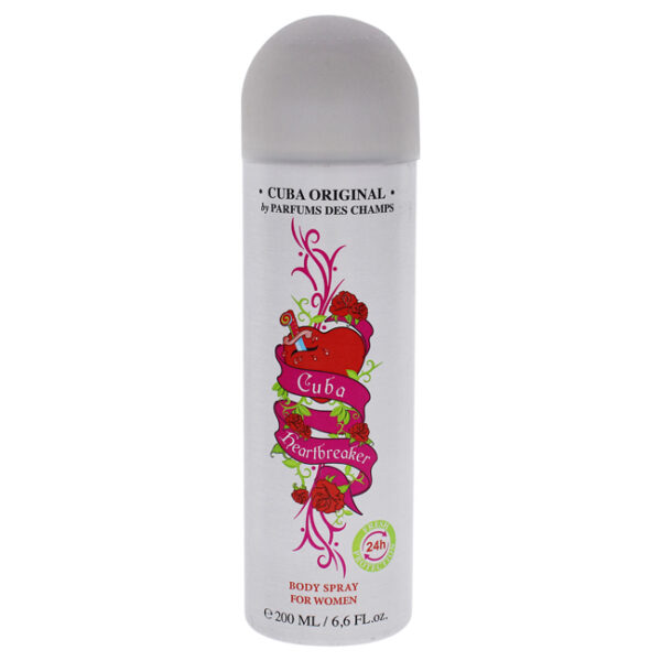 Cuba Heartbreaker Body Spray for Women