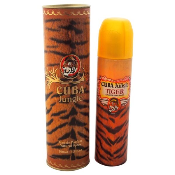 Cuba Jungle Tiger Eau de Parfum for Women – 3.3 oz