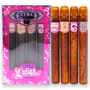 Cuba Latino Collection 4 Piece for Women – 1.17 oz
