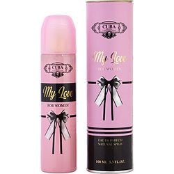Cuba My Love Women's Eau de Parfum Spray 3.3 oz