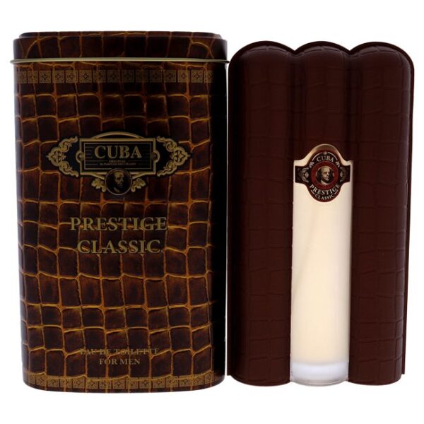 Cuba Prestige Classic Eau de Toilette for Men – 3.0 oz