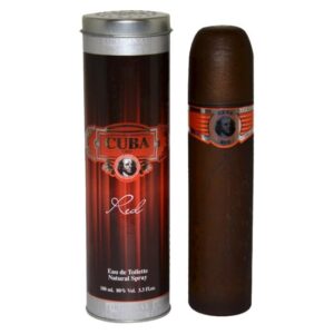 Cuba Red Cologne for Men - Eau de Toilette Spray