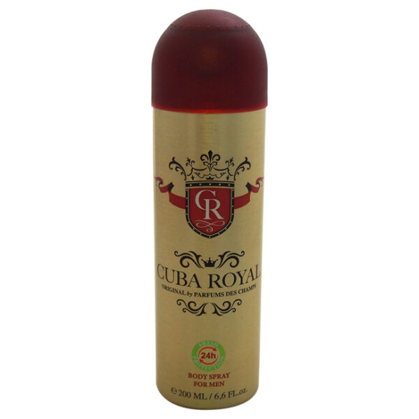 Cuba Royal Body Spray for Men – 6.6 oz