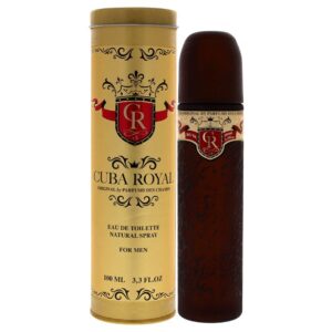 Cuba Royal Eau de Toilette for Men – 3.3 oz
