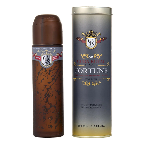 Cuba Royal Fortune Eau de Toilette for Men – 3.3 oz