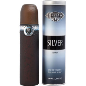 Cuba Silver Eau de Toilette for Men – 3.3 oz