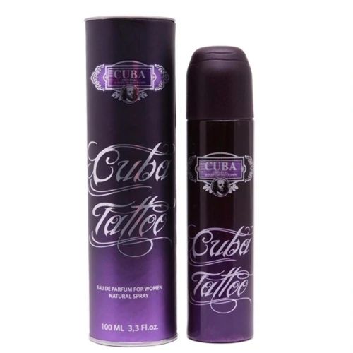 Cuba Tattoo Eau de Parfum Spray for Women - 3.3 oz