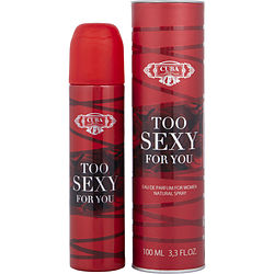 Cuba Too Sexy For You Eau de Parfum for Women – 3.3 oz