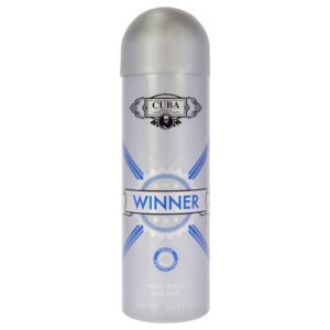 Cuba Winner Body Spray for Men – 6.6 oz