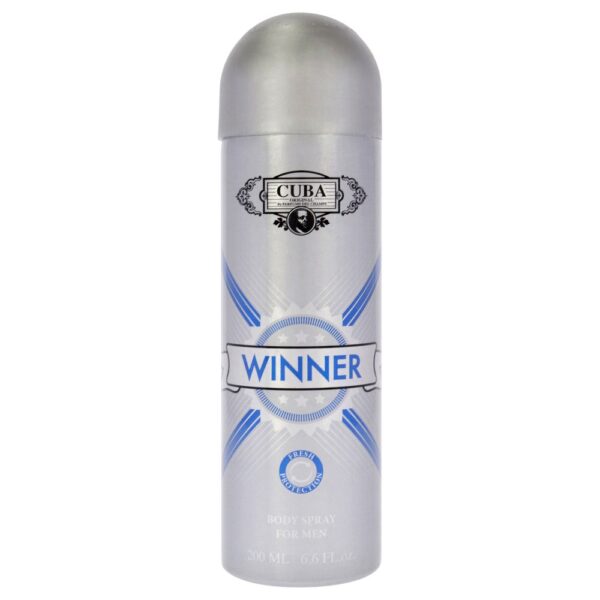 Cuba Winner Body Spray for Men – 6.6 oz