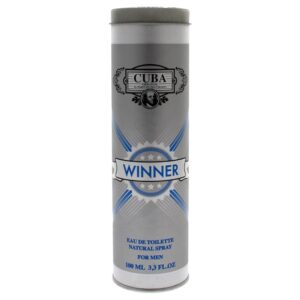 Cuba Winner Eau de Toilette for Men – 3.3 oz