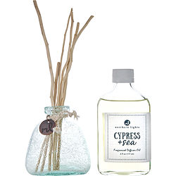 Cypress & Sea by Northern Lights Diffuser Oil 6 OZ with Willow Reeds