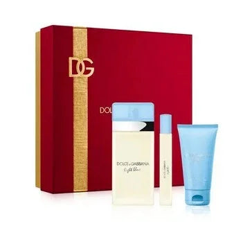 D & G Light Blue by Dolce & Gabbana EDT Spray 3.3 oz Gift Set for Women