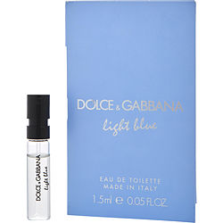 D & G Light Blue by Dolce & Gabbana EDT SPRAY VIAL 0.05 OZ for WOMEN