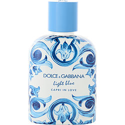 D & G Light Blue Capri In Love Men's EDP 3.3 oz Tester