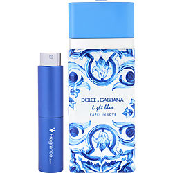 D & G Light Blue Capri In Love by Dolce & Gabbana Eau de Parfum Travel Spray