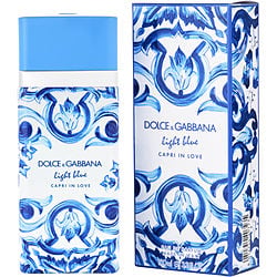 D & G Light Blue Capri In Love by Dolce & Gabbana EAU DE PARFUM SPRAY 3.3 OZ for WOMEN