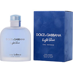 D & G Light Blue Eau Intense by Dolce & Gabbana 6.7 OZ