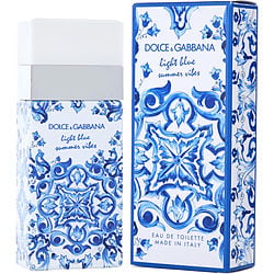 D & G Light Blue Summer Vibes by Dolce & Gabbana EDT SPRAY 1.7 OZ