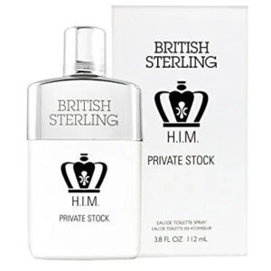 Dana British Sterling H.I.M. Private Stock Eau de Toilette for Men – 3.8 oz