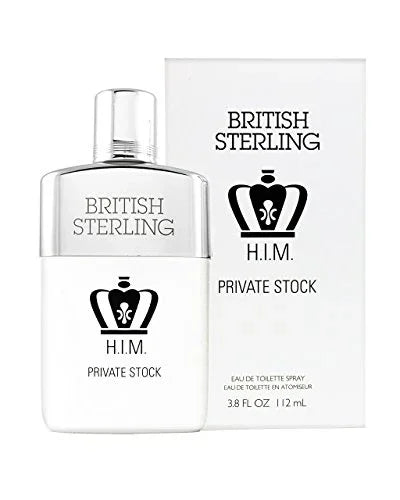 Dana British Sterling H.I.M. Private Stock Eau de Toilette for Men – 3.8 oz