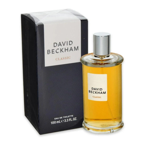David Beckham Classic Eau de Toilette for Men – 3.3 oz