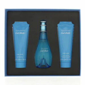 Davidoff Cool Water 3 piece v2 Eau de Toilette for Women – 3 piece gift set - v2