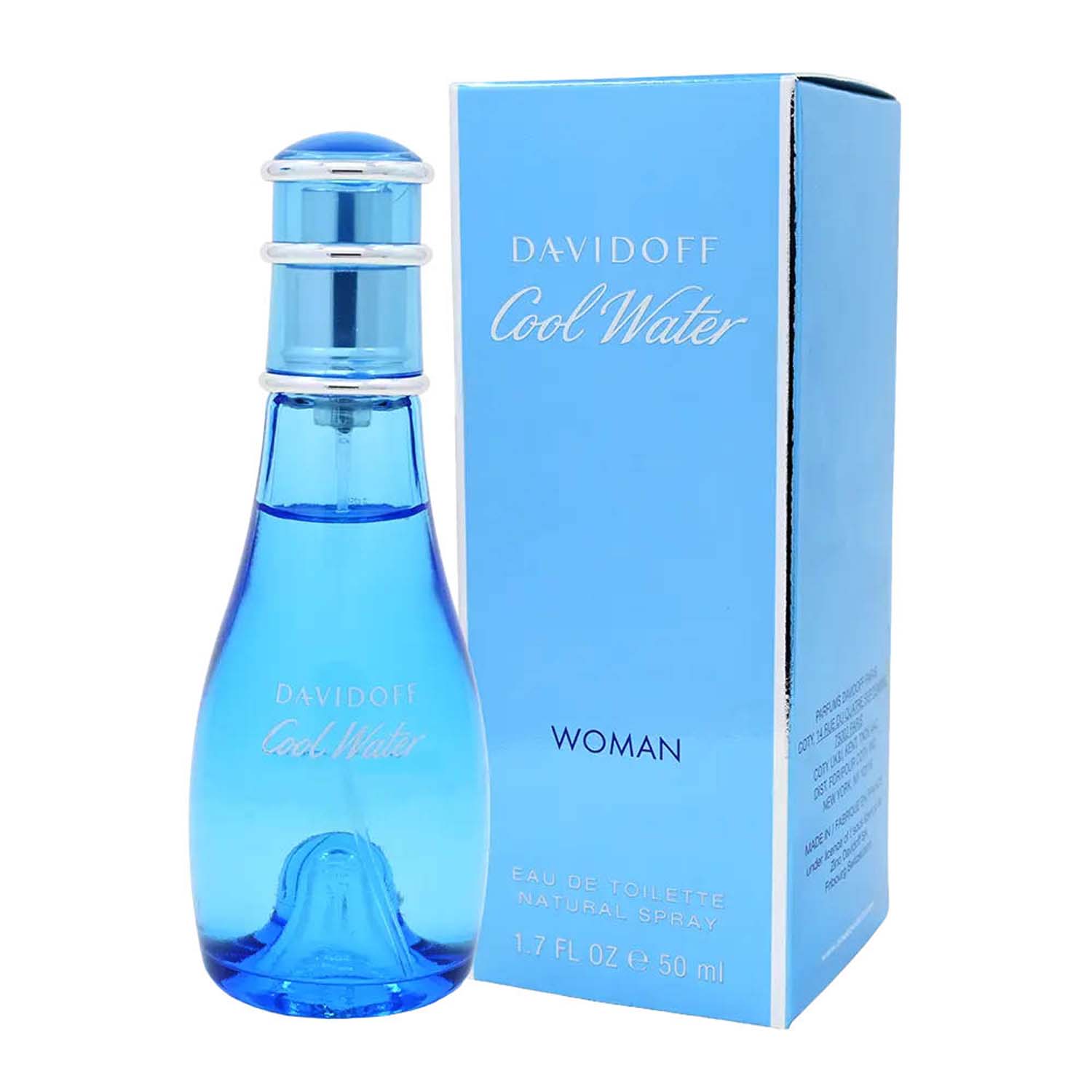 Davidoff Cool Water Eau de Toilette for Women 1.7 oz