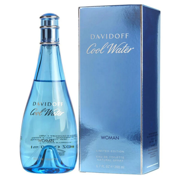 Davidoff Cool Water Eau de Toilette for Women – 6.7 oz